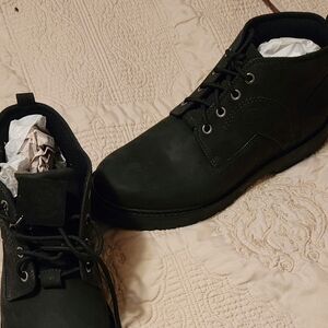 NEW Timberland Waterproof 6 inch Black  Nubuck 10.5 M Men’s /Hommes 95506 Boots